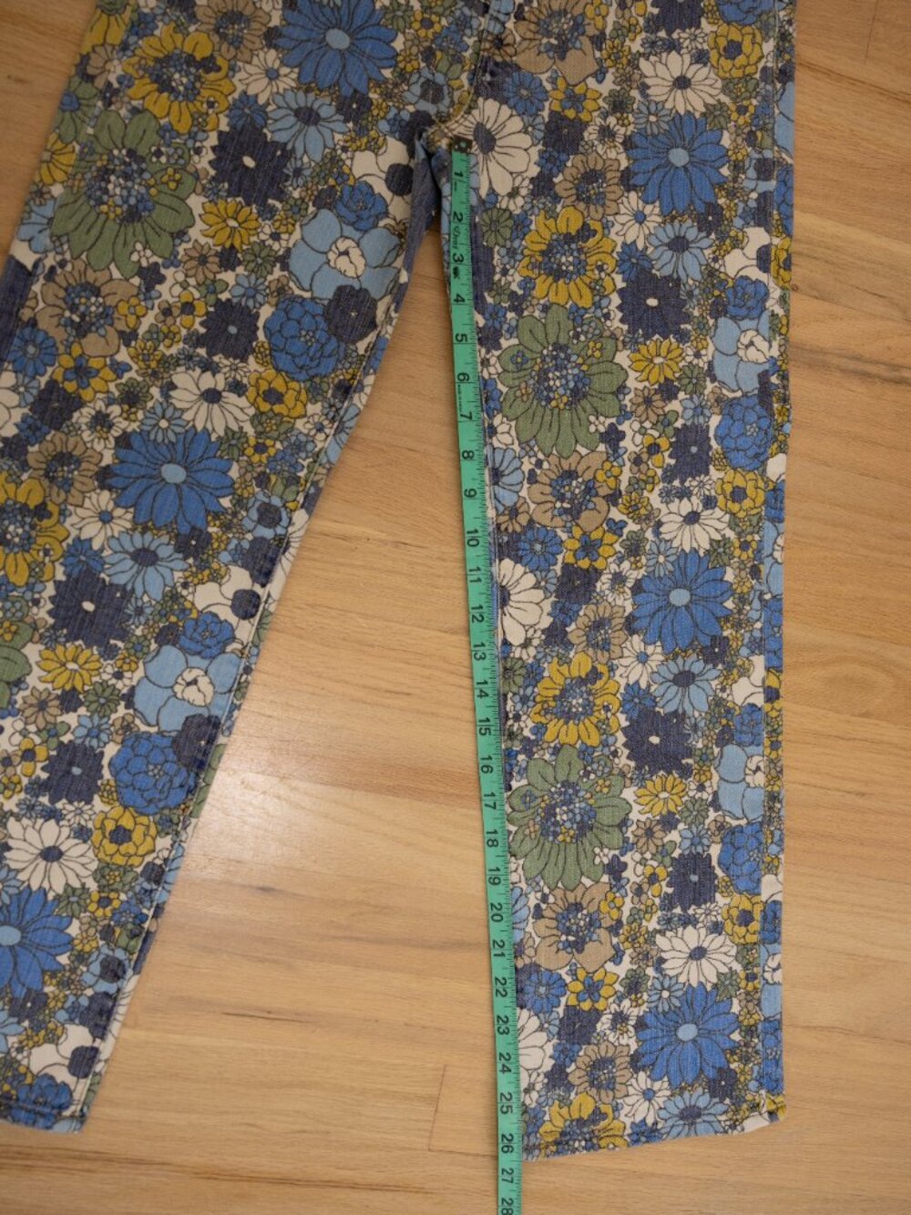MOTHER SUPERIOR The Rambler Zip Ankle in Dirtbike Flowers Size 28 (fits like 27) - Picture 5 of 10